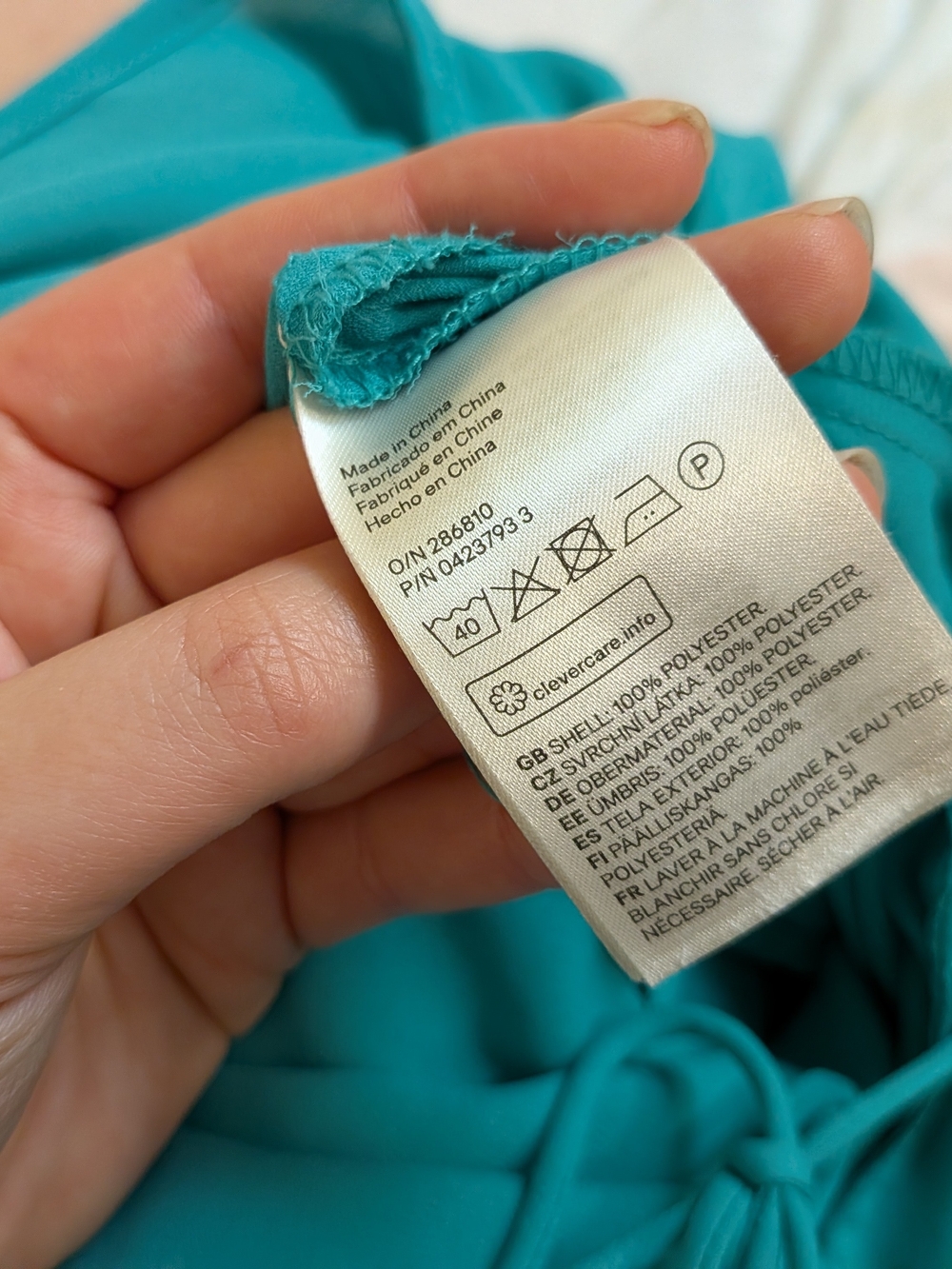 H&M Turquoise Top - Picture 6 of 6